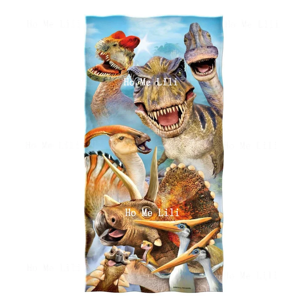 Yoga Fitness Machine - Dinosaur World Quick Drying Towel It