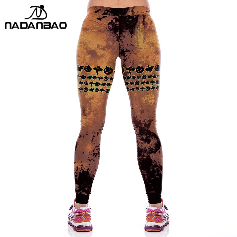 Nadanbao Skull Ghost Printed W - Yoga Fitness Holiday 评论和价格