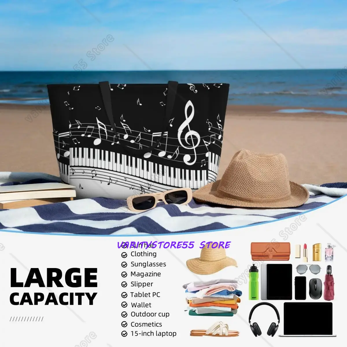 Abstract Piano Keys With Music - Yoga Fitness Music 评论和价格
