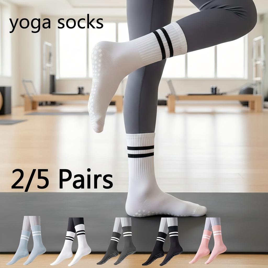 Women Non Slip Yoga Socks, Gri - Yoga Dance & Fitness Center Llc 评论和价格