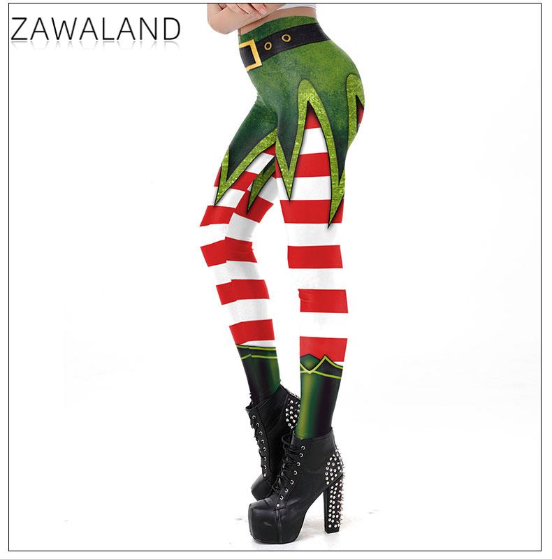 Zawaland Christmas Yoga Leggin - Yoga Fitness Holiday 评论和价格