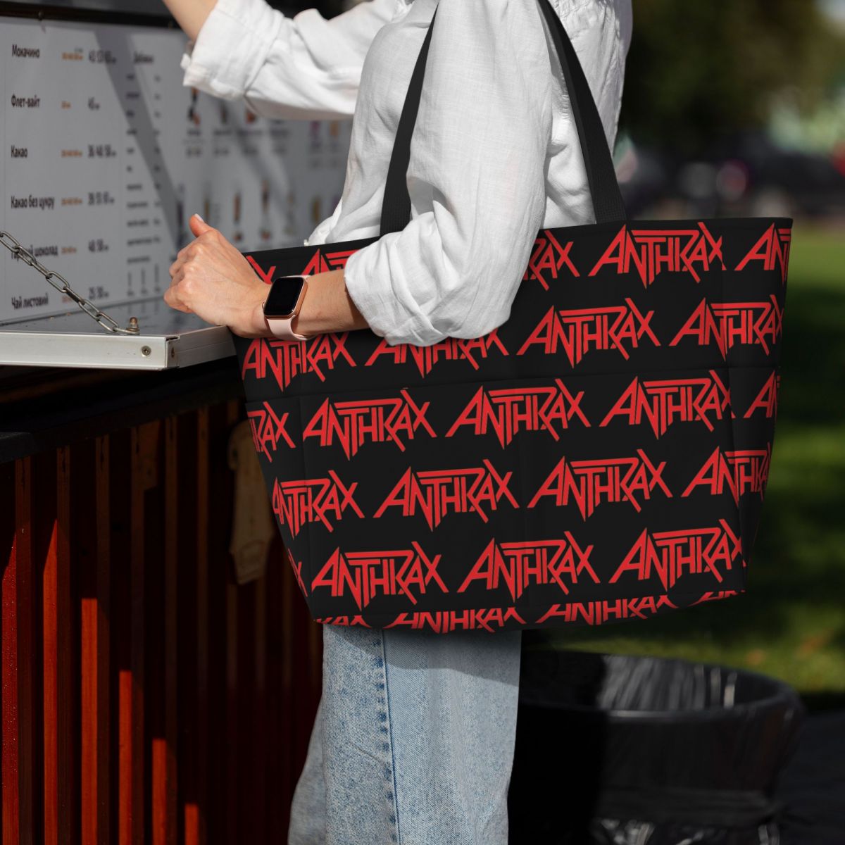 Anthrax Music Band Logo Beach  - Yoga Fitness Music 评论和价格