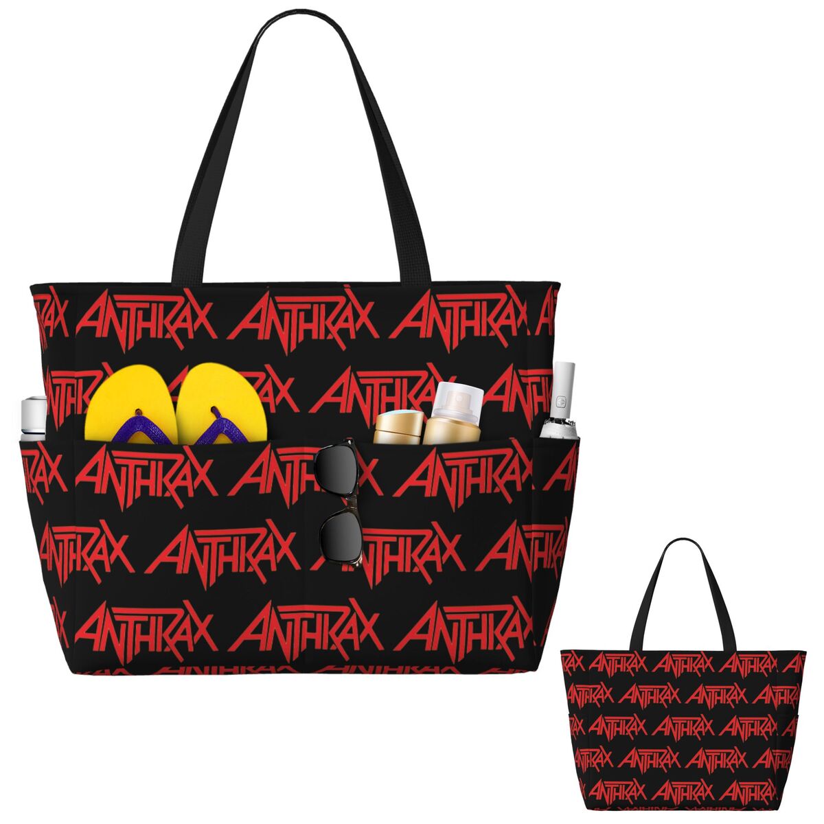 Anthrax Music Band Logo Beach  - Yoga Fitness Music 评论和价格