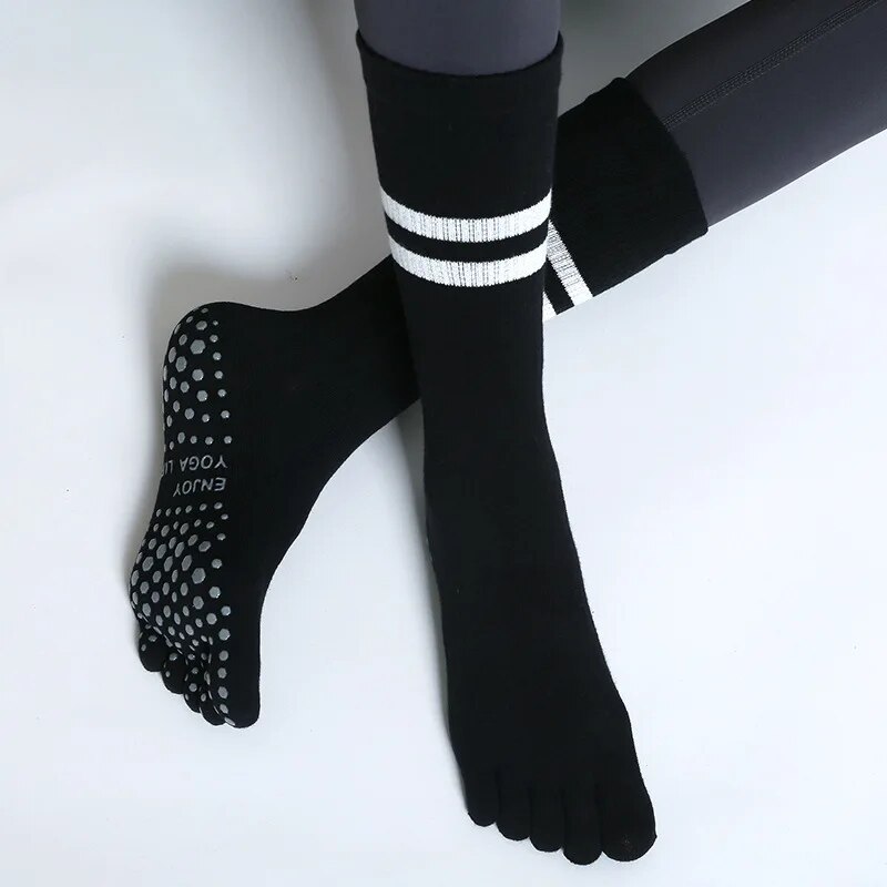Women Breathable Yoga Socks Mi - Yoga Fitness Youtube 评论和价格