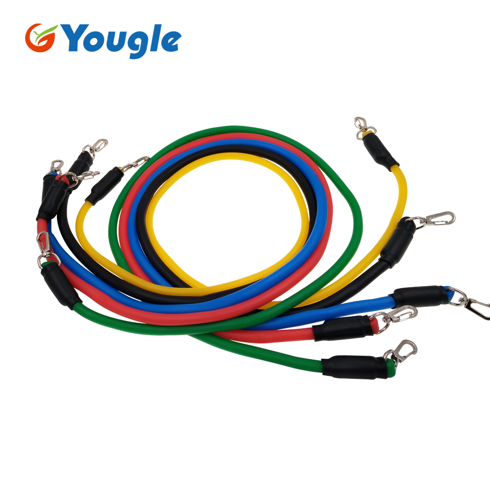YOUGLE 11pcs/set Pull Rope Fit - Yoga Fitness Youtube 评论和价格