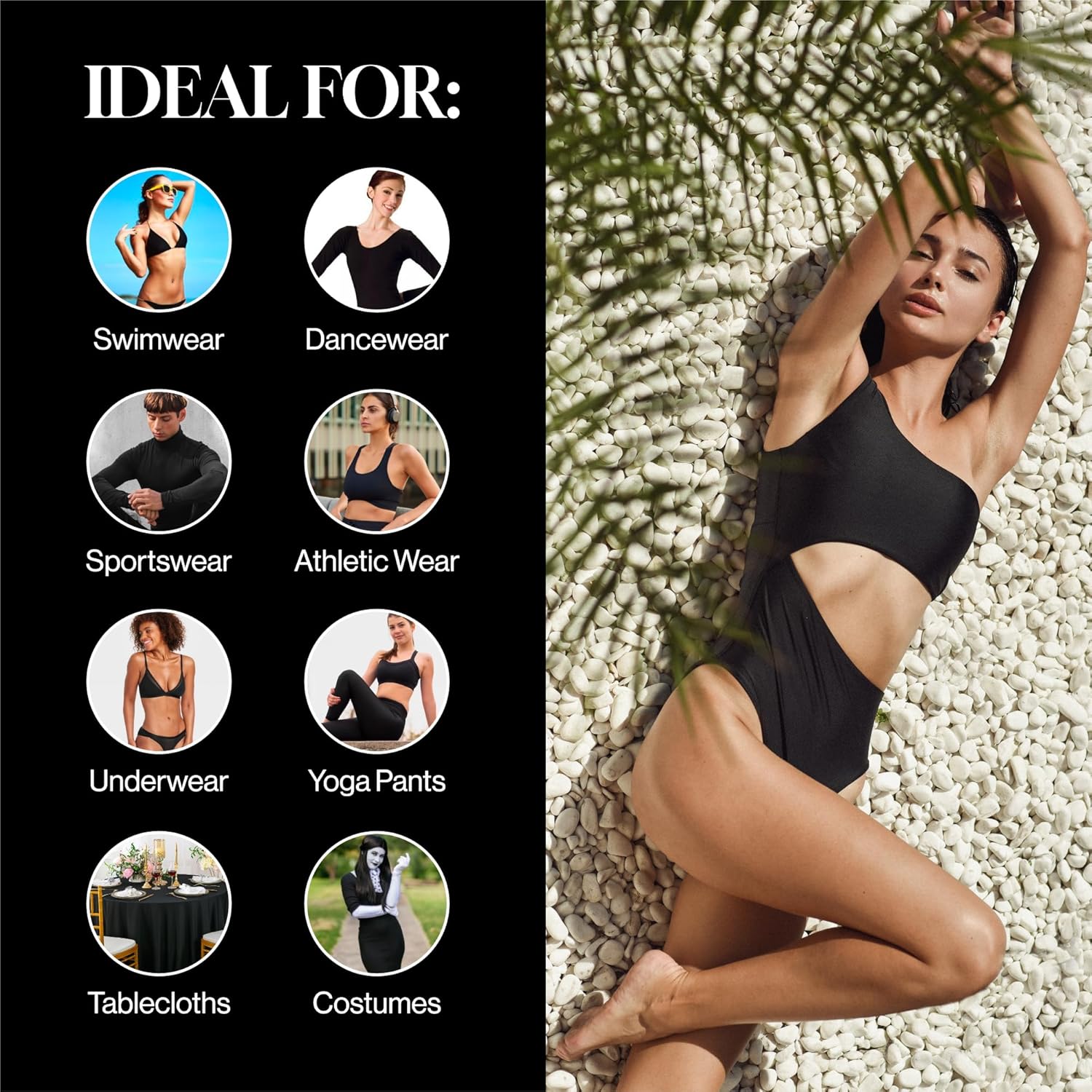 Spandex Fabric, 4 Way Stretch  - Yoga Dance & Fitness Center Llc 评论和价格